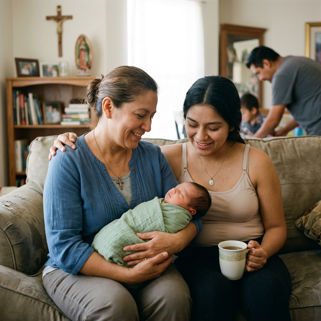 Doula católica: qué es y cómo acompaña el parto con fe