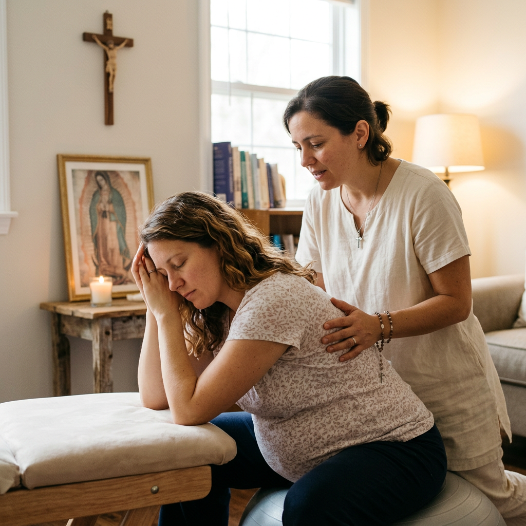 Preparación espiritual para el nacimiento según la fe católica